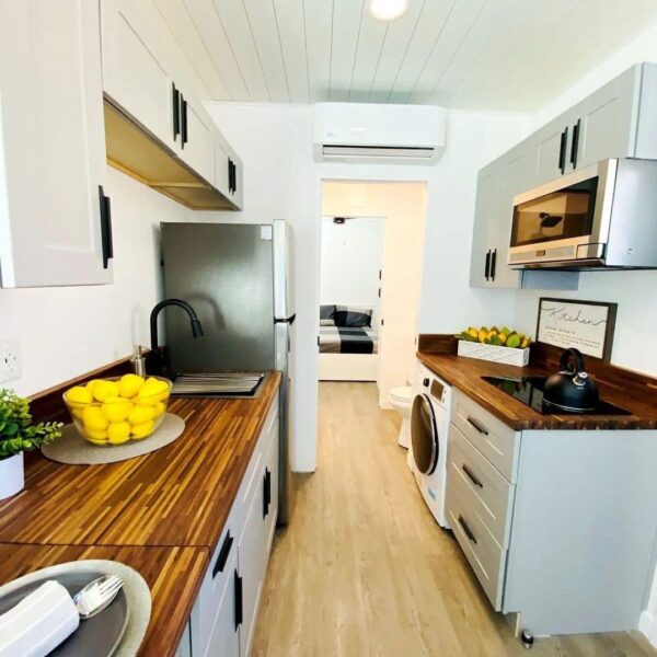 Washer/Dryer Connection New Metal Roof Mini Split Flush Toilet Financing Available/ Payment Plan Asking $25,000 $10,000 Down Payment $1,000 For Reservation Fee Email Us At timokrause03@gmail.com Can’t Respond To All Comments So Just Email Us For Quick Response timokrause03@gmail.com Bedrooms 2 Lofts 0 Bathrooms 1 Size 320sq Ft Length 40 Ft Width 8 Ft Height 9.5 Ft Weight 12000 Lb We Can Deliver And Install For You And All You Just Need Is A Pier Foundation In Your Lot - Image 7