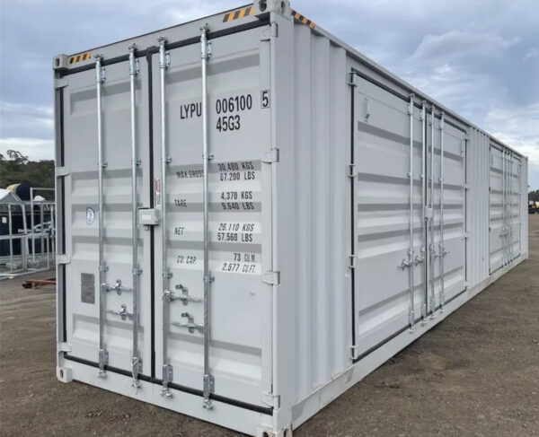 40ft High Cube Shipping Storage Container W/4 Side Doors Conex Free Shipping - Image 9